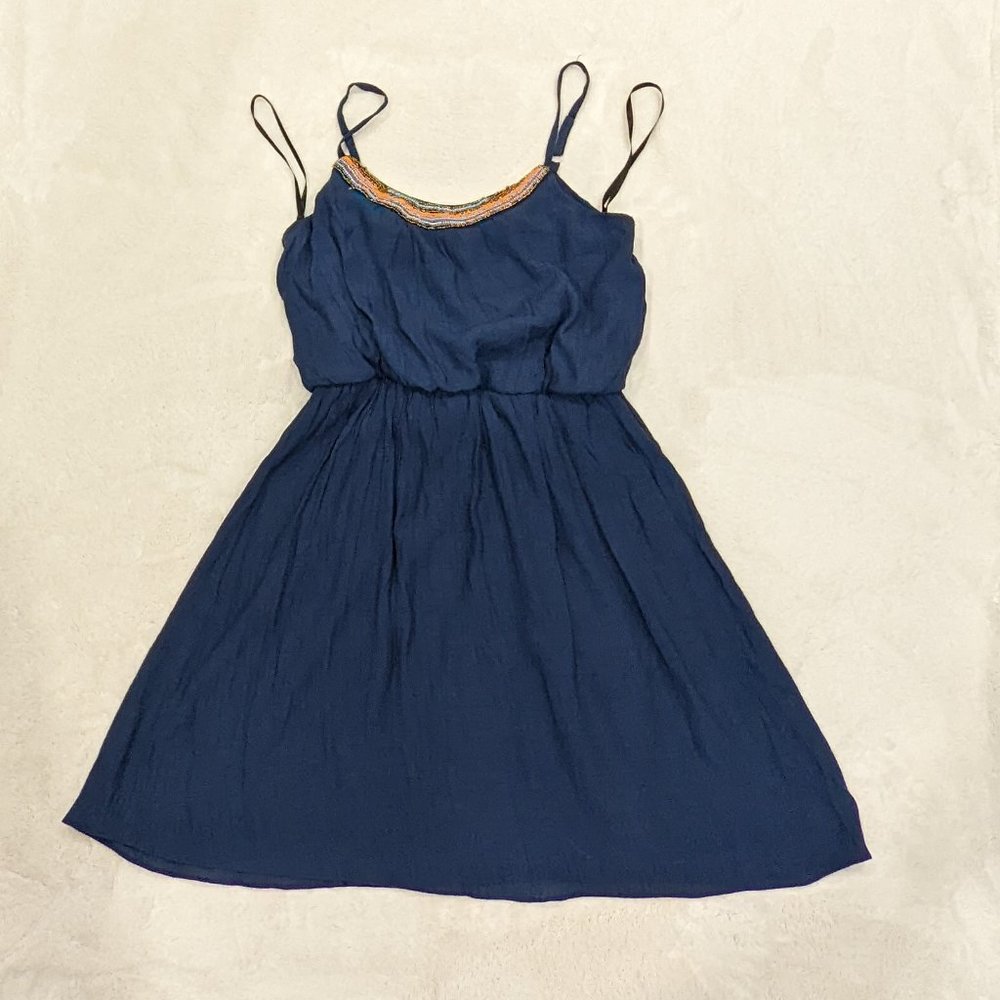 iZ Byer Navy Dress XS